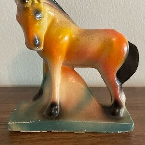 Vintage Multicolor Horse Figurine